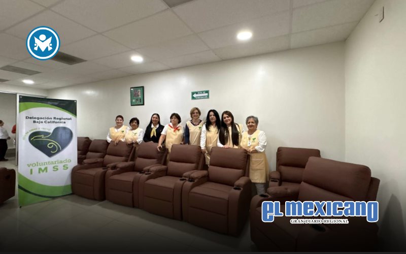 Paciente oncol&oacute;gica impulsa compra de sillones para quimios en hospital del IMSS en Tijuana