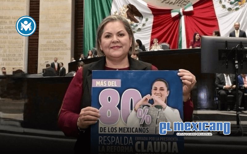 Diputada Eva Moreno respalda Plan B electoral de Sheinbaum y pide frenar presupuestos excesivos en congresos locales
