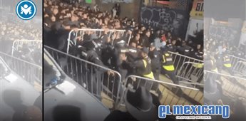 Estampida en Carnaval de Ensenada por concierto de Banda MS