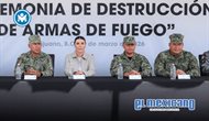 Destruye m&aacute;s de 1700 armas en BC para fortalecer la paz