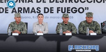 Destruye m&aacute;s de 1700 armas en BC para fortalecer la paz