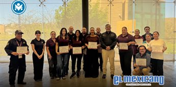 Capacita Protecci&oacute;n Civil Estatal a personal del CEART Tijuana en materia de evacuaci&oacute;n y rescate