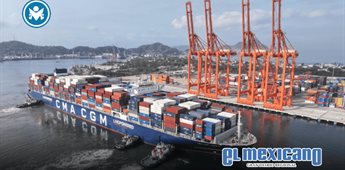 Puerto de Manzanillo recibe buques de gran calado y ampl&iacute;a su conectividad internacional