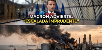 Macron advierte sobre escalada imprudente tras ataques cruzados a infraestructura energ&eacute;tica en el Golfo