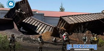 Tren de carga se descarrila en Aguascalientes; deja un muerto y varios heridos