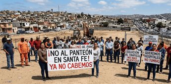 Alcald&iacute;a de Tijuana frena proyecto de nuevo pante&oacute;n en Santa Fe tras presi&oacute;n ciudadana