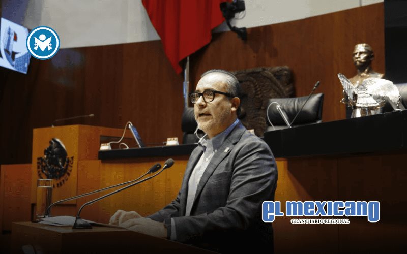 Senador Max García alerta sobre decrecimiento económico y extorsiones en Baja California