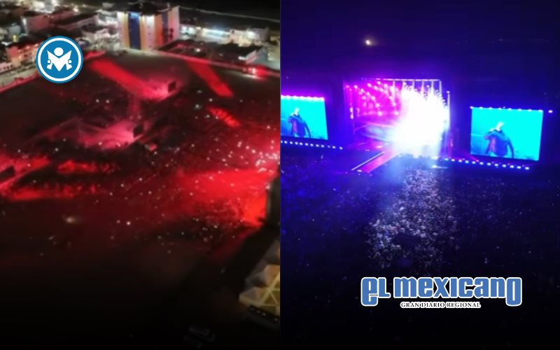 Concierto de Car&iacute;n Le&oacute;n tuvo aforo menor a 10 mil personas