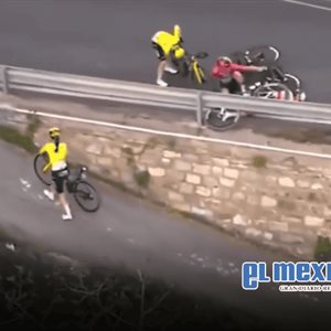 Debora Silvestri sufre brutal ca&iacute;da en Mil&aacute;n-San Remo