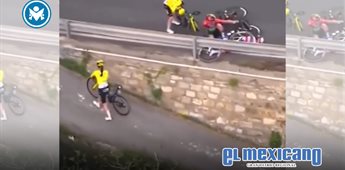 Debora Silvestri sufre brutal ca&iacute;da en Mil&aacute;n-San Remo