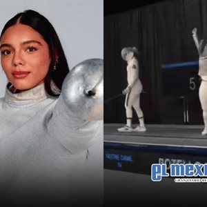 Natalia Botello se vuelve campeona de NCAA en sable