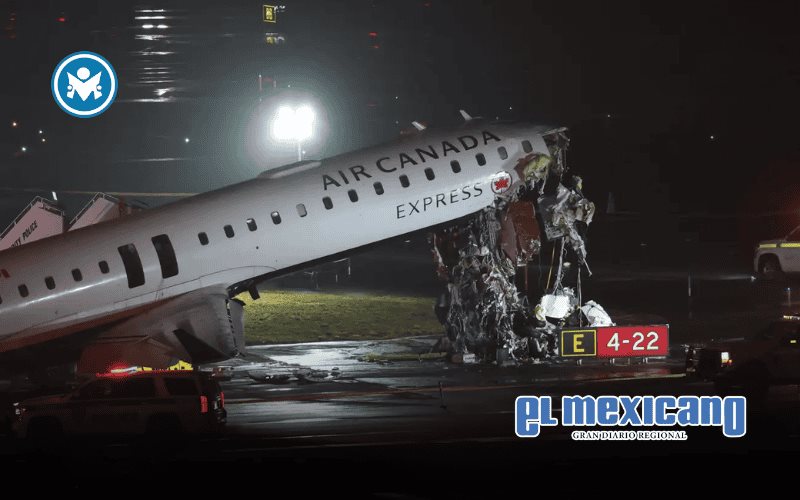 Avi&oacute;n de Air Canada colisiona con veh&iacute;culo en pista del aeropuerto LaGuardia de Nueva York