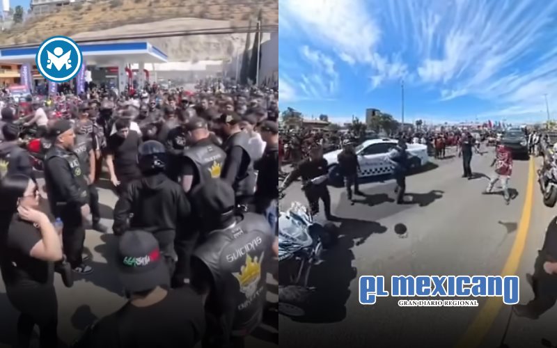 Altercado con motociclista en Tijuana se viraliza