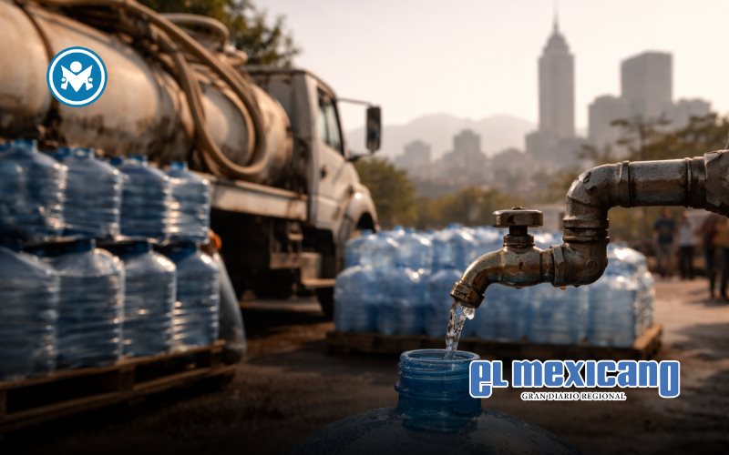 Acceso al agua en M&eacute;xico enfrenta presi&oacute;n por modelo de distribuci&oacute;n