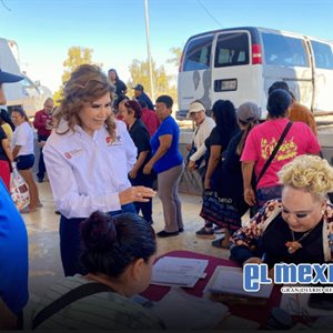 Lleva DIF BC bienestar directo a la comunidad &Aacute;ngeles de Puebla
