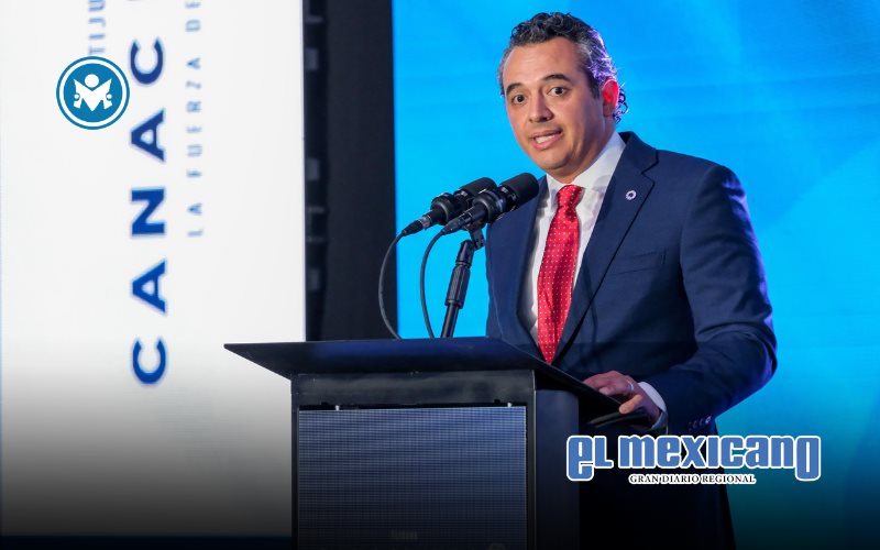 Alonso Ibarra rinde protesta como presidente de Canacintra Tijuana