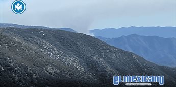 Incendio forestal consume m&aacute;s de 900 hect&aacute;reas en la Sierra de San Pedro M&aacute;rtir