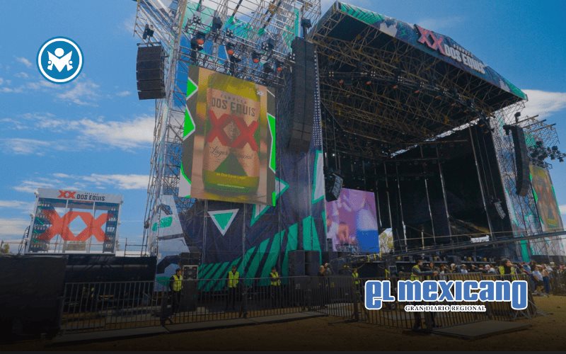 Misteriosa bóveda de Dos Equis aparece en festival y despierta la curiosidad de los asistentes Misteriosa bóveda de Dos Equis aparece en festival y despierta la curiosidad de los asistentes