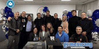 Elenco de "Guardi&aacute;n de mi vida" celebra el cumplea&ntilde;os de Daniel Arenas en el set