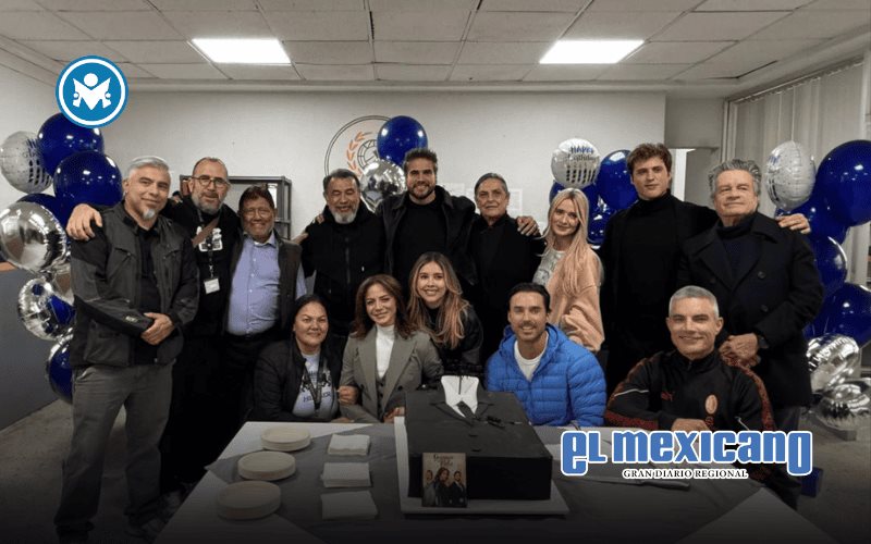 Elenco de "Guardi&aacute;n de mi vida" celebra el cumplea&ntilde;os de Daniel Arenas en el set