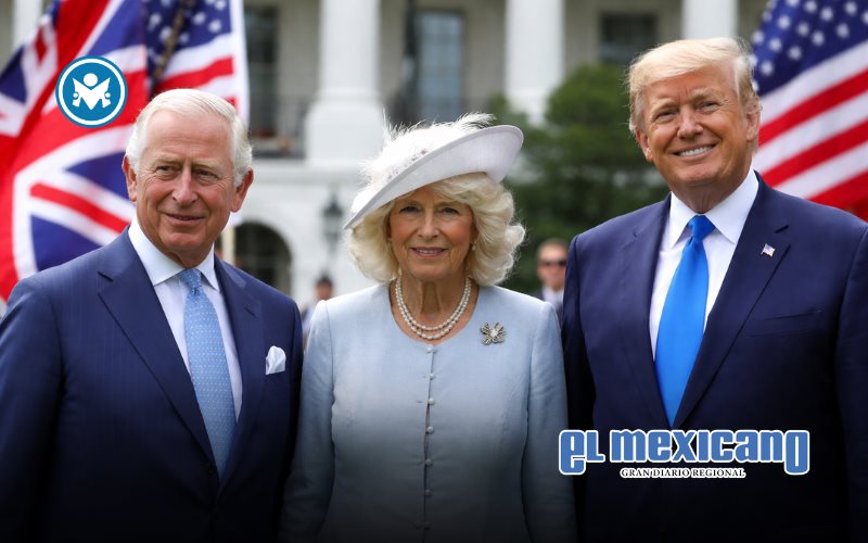 Trump anuncia visita de Estado de los reyes brit&aacute;nicos a EU en abril