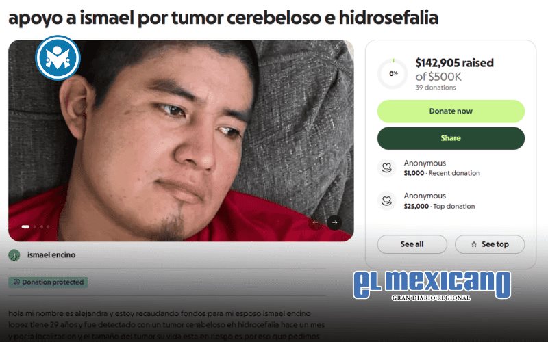 Padre tijuanense busca apoyo urgente para cirug&iacute;a por tumor cerebeloso