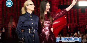 Meryl Streep y Anne Hathaway llevan "El Diablo Viste a la Moda 2" a los museos ic&oacute;nicos de M&eacute;xico