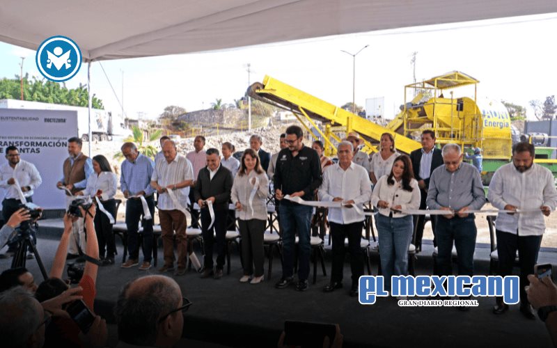 Moctezuma inaugura primer centro de econom&iacute;a circular para llantas en M&eacute;xico