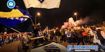 Bosnia celebra hist&oacute;rica clasificaci&oacute;n al Mundial 2026 con festejos en Sarajevo
