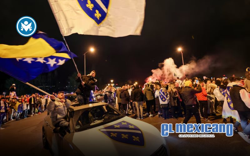 Bosnia celebra hist&oacute;rica clasificaci&oacute;n al Mundial 2026 con festejos en Sarajevo