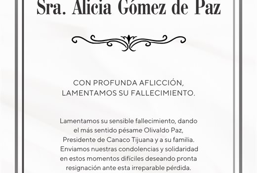 Alicia G&oacute;mez de Paz