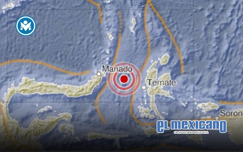 Terremoto de 7.4 sacude Indonesia y activa alerta
