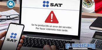 Colapsa portal del SAT en primer día de la Declaración Anual 2025 Colapsa portal del SAT en primer día de la Declaración Anual 2025