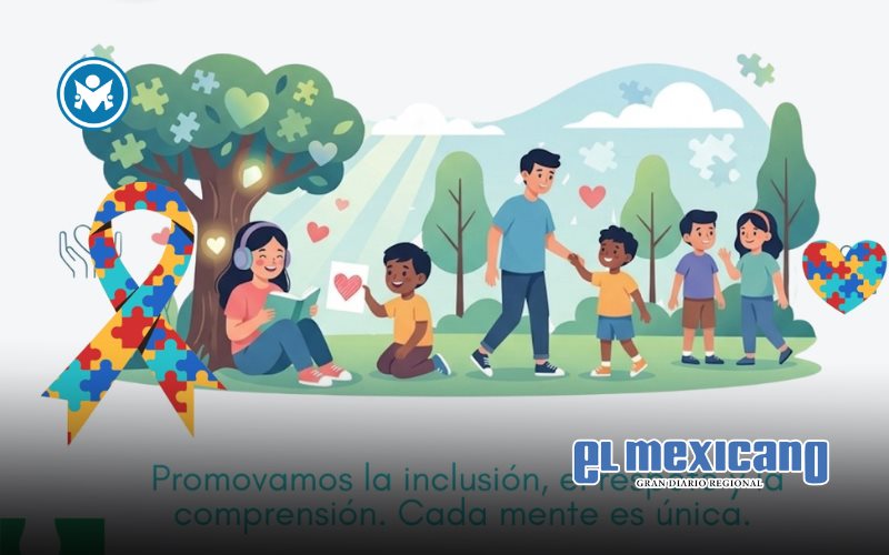 Hospital de Salud Mental de Tijuana visibiliza el autismo este 2 de abril