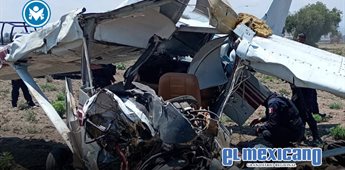 Se desploma avioneta en Huejotzingo: tres muertos y un herido grave Se desploma avioneta en Huejotzingo: tres muertos y un herido grave
