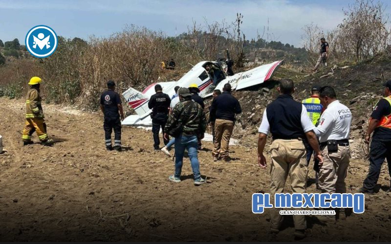 Avioneta se desploma en Puebla; hay cuatro muertos Avioneta se desploma en Puebla; hay cuatro muertos