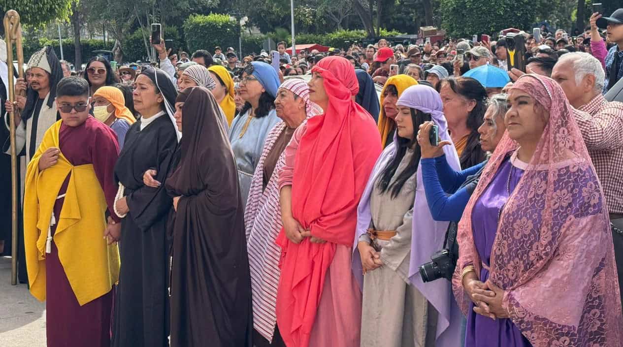 Así se vive el Viacrucis 2026 en Tijuana Así se vive el Viacrucis 2026 en Tijuana