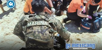 Rescatan a persona en playa de San Felipe, Baja California Rescatan a persona en playa de San Felipe, Baja California