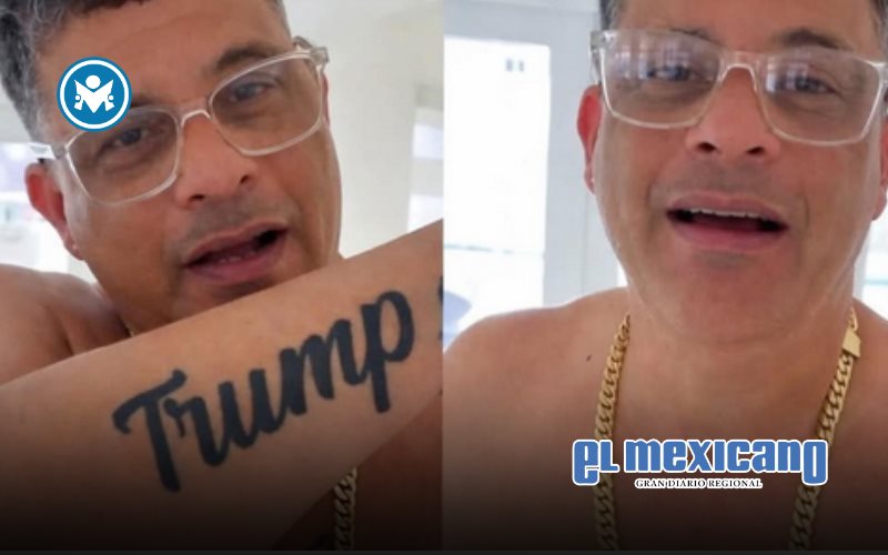 Deportan a cubano con tatuaje de Trump en el brazo