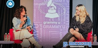 Ela Taubert comparte su camino en la m&uacute;sica en encuentro exclusivo con estudiantes de GRAMMY U