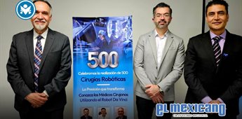 Realizan en hospital tijuanense 500 cirugías robóticas Realizan en hospital tijuanense 500 cirugías robóticas