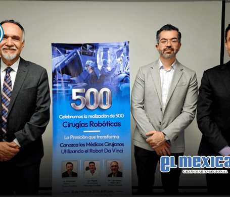 Realizan en hospital tijuanense 500 cirug&iacute;as rob&oacute;ticas