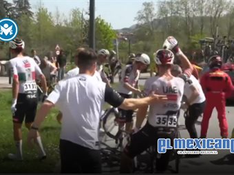 Isaac del Toro abandona Itzulia tras fuerte ca&iacute;da en etapa