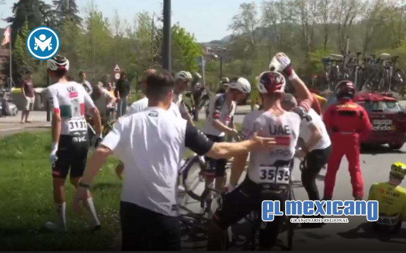 Isaac del Toro abandona Itzulia tras fuerte ca&iacute;da en etapa