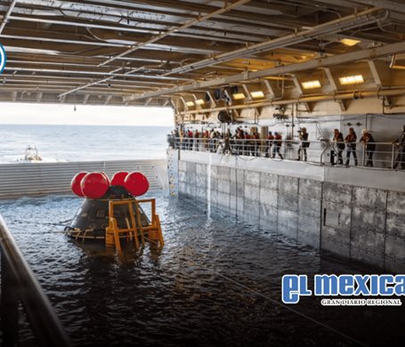 EU prepara recuperaci&oacute;n de astronautas de Artemis II frente a San Diego