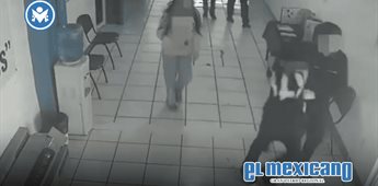 Revelan video de detenci&oacute;n de alumno Osmar N quien fue desarmado