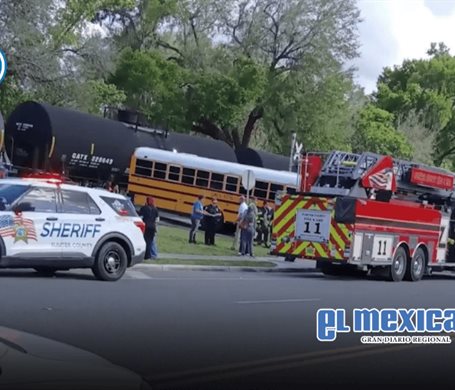 Autobús escolar casi es embestido por tren en Florida; conductora es arrestada Autobús escolar casi es embestido por tren en Florida; conductora es arrestada