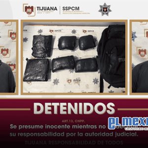 Frustran intento de mula ciega; detienen a dos personas