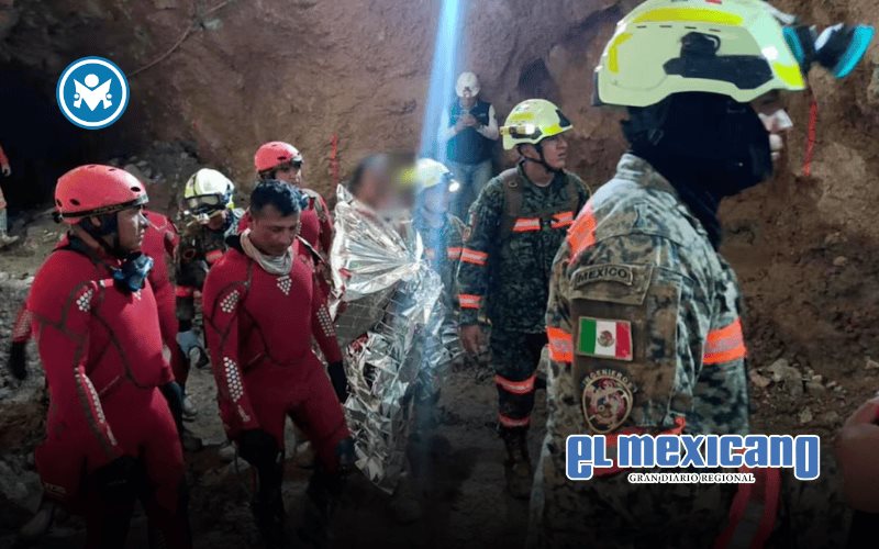 Francisco Zapata sobrevive 14 d&iacute;as bajo tierra en Sinaloa y es rescatado con vida