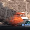 Autoridades investigan incendio de yate frente a Topolobampo, Sinaloa